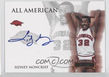 2008-09 Press Pass Legends - All American - Autograph #AA-SM - Sidney Moncrief /271