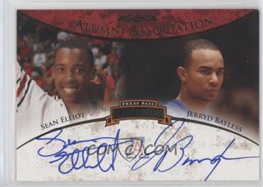 2008-09 Press Pass Legends - Alumni Association - Autographs #AA-SEJB - Sean Elliott, Jerryd Bayless /50