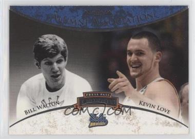 2008-09 Press Pass Legends - Alumni Association #AA-8.1 - Bill Walton, Kevin Love