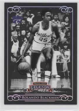 2008-09 Press Pass Legends - [Base] - Silver #45 - Rolando Blackman /199