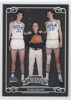 Checklist - John Wooden, Bill Walton #/199