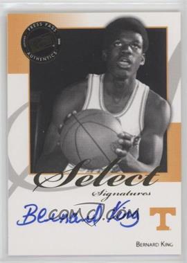 2008-09 Press Pass Legends - Select Signatures #SS-BK.1 - Bernard King (Blue Ink)