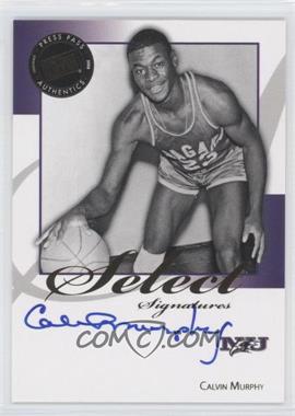 2008-09 Press Pass Legends - Select Signatures #SS-CM.1 - Calvin Murphy (Blue Ink)