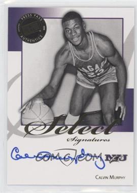 2008-09 Press Pass Legends - Select Signatures #SS-CM.1 - Calvin Murphy (Blue Ink)