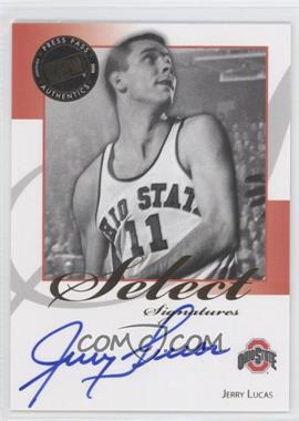 2008-09 Press Pass Legends - Select Signatures #SS-JL - Jerry Lucas