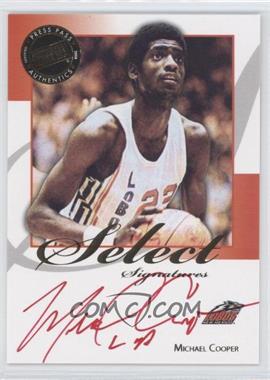 2008-09 Press Pass Legends - Select Signatures #SS-MC.2 - Michael Cooper (Red Ink Inscription)