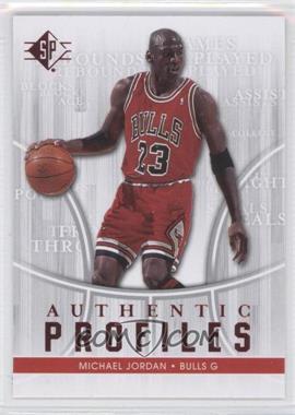 2008-09 SP - Authentic Profiles #AP-10 - Michael Jordan