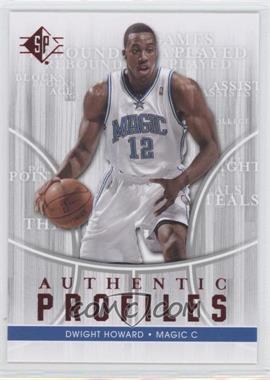 2008-09 SP - Authentic Profiles #AP-22 - Dwight Howard