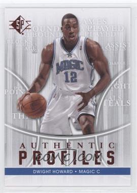 2008-09 SP - Authentic Profiles #AP-22 - Dwight Howard