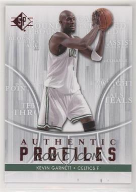 2008-09 SP - Authentic Profiles #AP-23 - Kevin Garnett