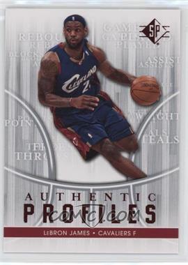 2008-09 SP - Authentic Profiles #AP-24 - LeBron James