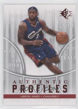 2008-09 SP - Authentic Profiles #AP-24 - LeBron James