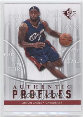 2008-09 SP - Authentic Profiles #AP-24 - LeBron James