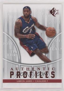 2008-09 SP - Authentic Profiles #AP-24 - LeBron James