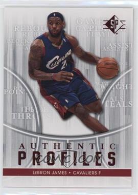 2008-09 SP - Authentic Profiles #AP-24 - LeBron James