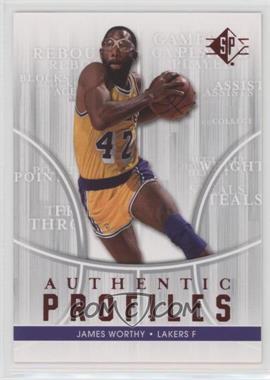 2008-09 SP - Authentic Profiles #AP-3 - James Worthy [Noted]