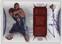 Rookie Authentic - Sonny Weems