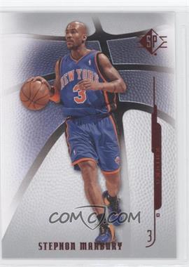 2008-09 SP - [Base] #16 - Stephon Marbury