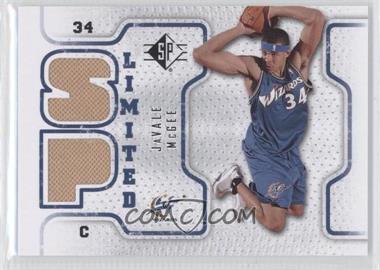 2008-09 SP - Retail Limited #SPL-JM - JaVale McGee