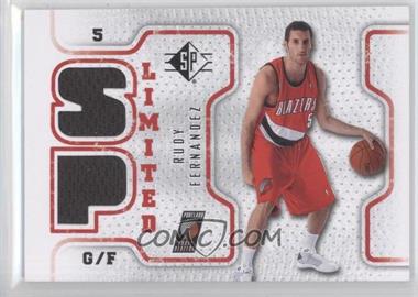 2008-09 SP - Retail Limited #SPL-RF - Rudy Fernandez