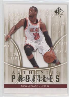 2008-09 SP Authentic - Authentic Profiles #AP-37 - Dwyane Wade