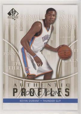 2008-09 SP Authentic - Authentic Profiles #AP-39 - Kevin Durant