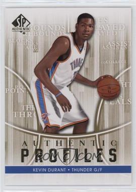 2008-09 SP Authentic - Authentic Profiles #AP-39 - Kevin Durant
