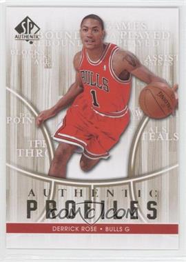 2008-09 SP Authentic - Authentic Profiles #AP-46 - Derrick Rose