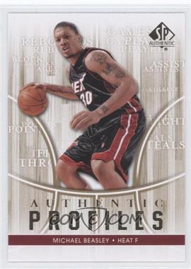 2008-09 SP Authentic - Authentic Profiles #AP-47 - Michael Beasley