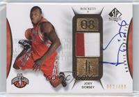 Rookie Authentics Autograph Patch - Joey Dorsey #/499