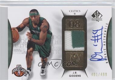 2008-09 SP Authentic - [Base] #114 - Rookie Authentics Autograph Patch - J.R. Giddens /499