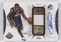 Rookie Authentics Autograph Patch - Roy Hibbert #/499