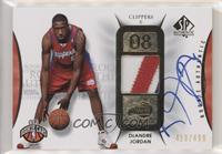 Rookie Authentics Autograph Patch - DeAndre Jordan #/499