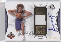 Rookie Authentics Autograph Patch - Robin Lopez #/499