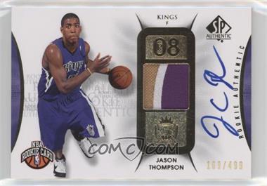 2008-09 SP Authentic - [Base] #136 - Rookie Authentics Autograph Patch - Jason Thompson /499