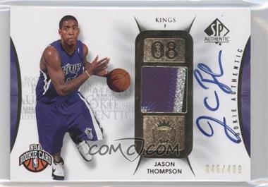 2008-09 SP Authentic - [Base] #136 - Rookie Authentics Autograph Patch - Jason Thompson /499