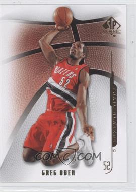 2008-09 SP Authentic - [Base] #41 - Greg Oden