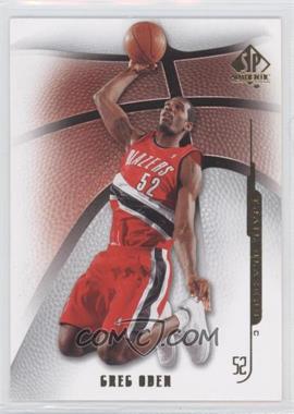 2008-09 SP Authentic - [Base] #41 - Greg Oden