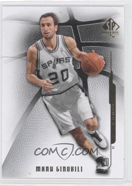 2008-09 SP Authentic - [Base] #84 - Manu Ginobili