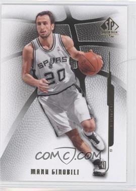 2008-09 SP Authentic - [Base] #84 - Manu Ginobili