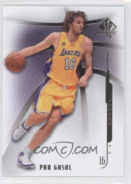 2008-09 SP Authentic - [Base] #90 - Pau Gasol