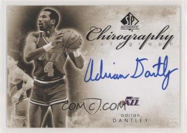 2008-09 SP Authentic - Chirography #C-AD - Adrian Dantley
