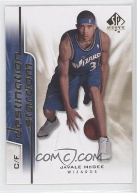 2008-09 SP Authentic - Destination Stardom #DS-18 - JaVale McGee