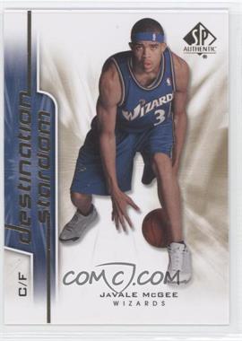 2008-09 SP Authentic - Destination Stardom #DS-18 - JaVale McGee