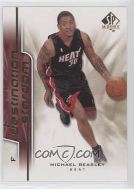 2008-09 SP Authentic - Destination Stardom #DS-2 - Michael Beasley [Noted]