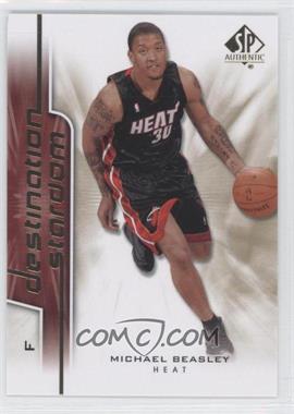 2008-09 SP Authentic - Destination Stardom #DS-2 - Michael Beasley