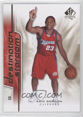 2008-09 SP Authentic - Destination Stardom #DS-7 - Eric Gordon