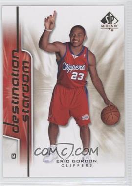 2008-09 SP Authentic - Destination Stardom #DS-7 - Eric Gordon