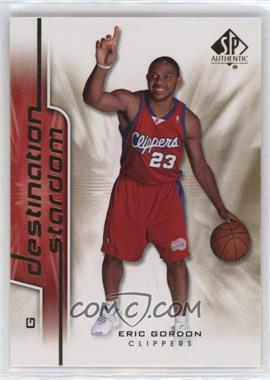 2008-09 SP Authentic - Destination Stardom #DS-7 - Eric Gordon