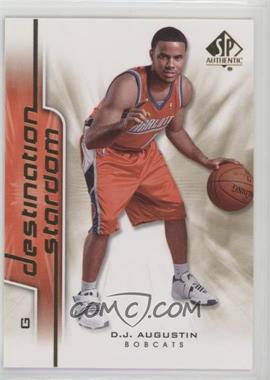 2008-09 SP Authentic - Destination Stardom #DS-9 - D.J. Augustin